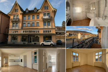 Charmant appartement 4.5 pièces rénové avec garage