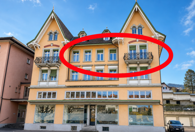 Charmant appartement 4.5 pièces rénové avec garage