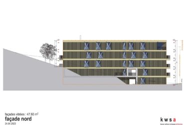 Loué - Appartement neuf de 3 pièces avec balcon orienté plein sud