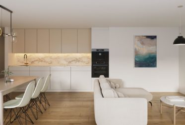 Loué - Appartement neuf de 3 pièces avec balcon orienté plein sud