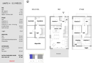RESERVEE - ARISTEA - Maison jumelle - Lot H