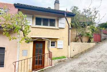 Maison avec vue panoramique sur le lac et les Alpes