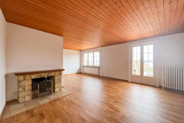 Maison avec vue panoramique sur le lac et les Alpes