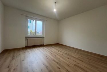 À louer à Büetigen : appartement de 4.5 pièces rénové, avec jardin