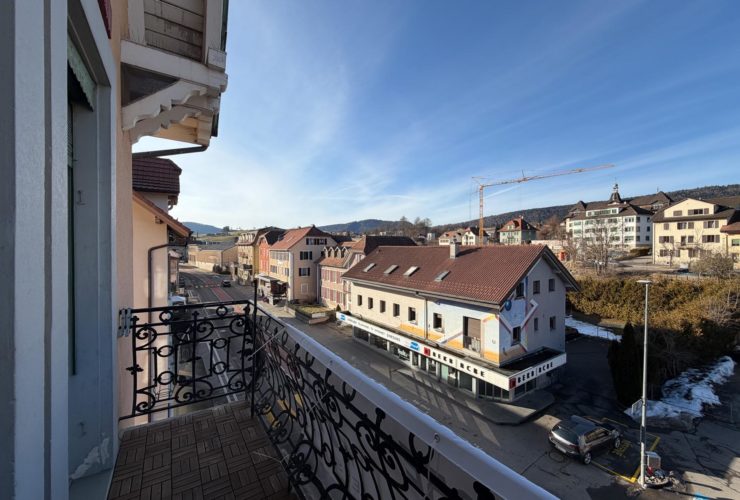 Charmant appartement 4.5 pièces rénové avec garage