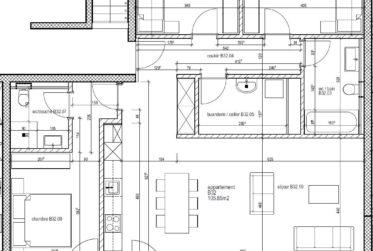 Appartement à louer de 4.5 pièces dans un immeuble construit récemment