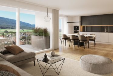 Appartement neuf spacieux de 5.5 pièces avec grand balcon orienté sud-est