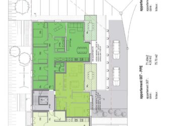 Appartement neuf spacieux de 5.5 pièces avec grand balcon orienté sud-est