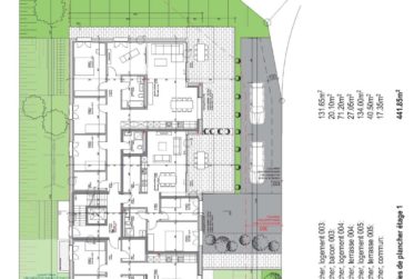 Appartement neuf de 5.5 pièces