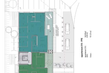 Attique neuf de 5.5 pièces avec terrasse de 40 m2